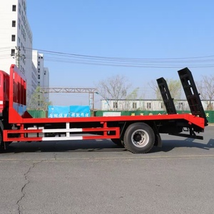 Shacman Delong 4x2 Trasportatore a Pianale per Attrezzature Ingegneristiche Rimorchio per Trasporto Escavatori - Product Image 5