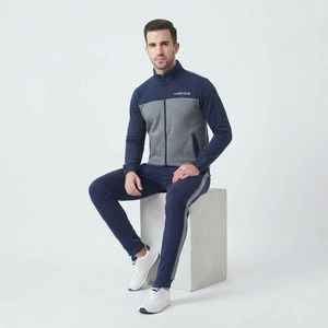 Conjunto Deportivo Informal para Hombre HAWK EYE, Transpirable, 100% Algodón, con Cierre Completo y Bolsillos Laterales, para Otoño - Product Image 4