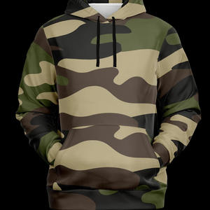 Sudadera con Capucha de Camuflaje Personalizada para Hombre y Mujer, Otoño Invierno, Premium Unisex, 100% Algodón, Forro Polar Cortavientos de 370GSM, Logotipo Personalizado - Product Image 6