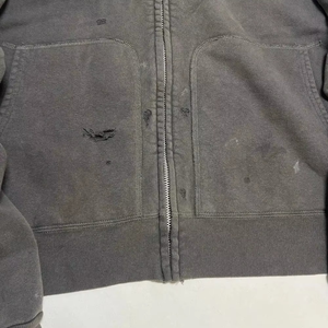 Sudadera con Capucha Unisex de Invierno, Personalizada al por Mayor, de Alta Calidad, Gruesa, de Color Sólido, Estilo Retro, Lavada y Desgastada - Product Image 5