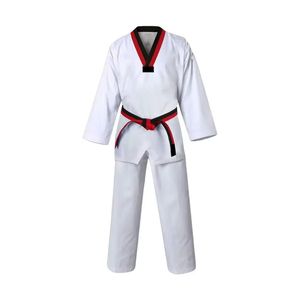 Traje de Karate Blanco Tradicional, Ligero y Transpirable, Uniforme de Kumite para Competencia, Traje de Artes Marciales para Estudiantes con Cinturón - Product Image 1