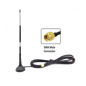 Antena Magnética ETEILY 433MHz 12dBi con Cable RG174 (L- 3Mtr) + Conector SMA (M) Modelo ET-43312M-1L3-SMS-S29 - Product Image 1