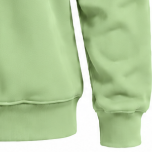 Sage Green <b>Women</b> High Neck Sweatshirt <b>Long</b> Sleeve Loose Fit Pullover Fleece Mock Neck Casual Winter Streetwear Fashion <b>Jumper</b> - Product Image 6