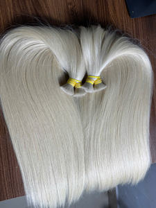 ลดราคา! ผมต่อของมนุษย์แบบดิบๆแบบคู่สี #613 - Product Image 4