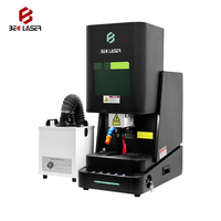 Bec Laser 50w 60w 3D fermé Fiber métal Laser Machine de gravure pour or argent bijoux en acier inoxydable Incrave Machine anneau
