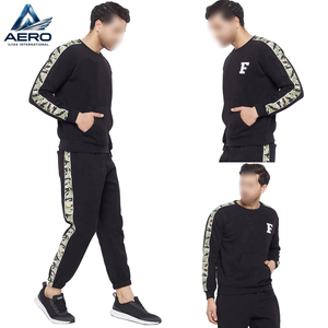 Sweat-shirts pour hommes en molleton de coton épais et lourd, à épaules tombantes, unis, avec logo brodé personnalisé, vente en gros - Product Image 5