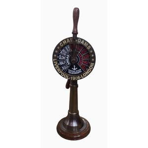 Antique Ship Engine Telegraph Nautical Decor Brass Table Display <b>Vintage</b> Marine Instrument Home Decoration Nautical Gifting <b>item</b> - Product Image 5