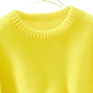 <b>Womens</b> Oversized Crew Neck Knitted Sweatshirt Long Sleeve Casual Pullover Soft Warm Loose Fit Solid <b>Top</b> Cozy Everyday <b>Winter</b> - Product Image 5