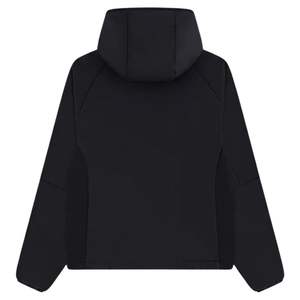 Veste isolante légère pour homme avec capuche et fermeture éclair, ensemble de vêtements de sport tendance pour l'extérieur, couleur noire - Product Image 2