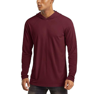 Sweat à capuche de pêche pour homme personnalisé, UPF 50+, respirant, séchage rapide, imperméable, manches longues, service OEM et ODM, sweats à capuche UPF 50+ - Product Image 1