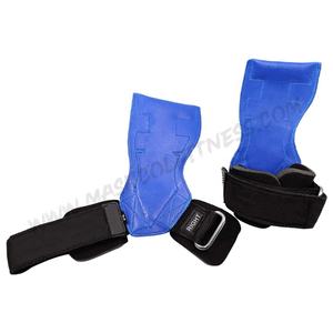 2024 Best Selling Unisex Pro <b>Weight</b> <b>Lifting</b> Hand <b>Grips</b> Neoprene Padded Support Anti-Slip Rubber <b>Grip</b> Straps Heavy Deadlift Pull - Product Image 3