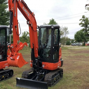 รถขุดขนาดเล็ก Kubota KX040 5 ตัน พร้อมโครงสร้างที่ทนทาน ระบบไฮดรอลิกทรงพลัง สำหรับผู้ซื้ออุปกรณ์ก่อสร้าง - Product Image 2