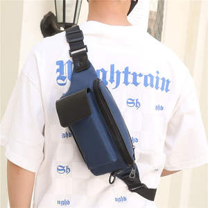 Bolsa de Cintura Impermeable para Hombre Bagnex, Estilo Oxford, Bandolera, Bolsa de Pecho, Ligera, Deportiva, para Viaje - Product Image 4