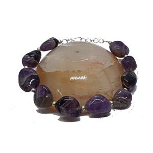High Quality Reiki Healing Quartz Gemstone Tumbled <b>Adjustment</b> <b>Bracelet</b> Romantic Fashion Charm Jewelry Unisex Energy Meditation - Product Image 2