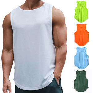Wholesale High Quality Bodybuilding <b>Stringer</b> Black Tank Top Summer Muscle Sport Gym Workout Men Fitness Tank Tops Gear - Product Image 1