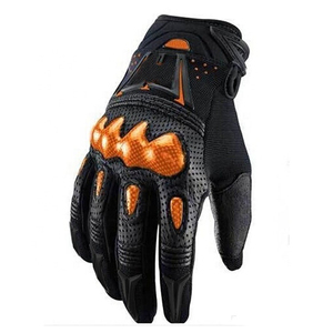 Gants de moto en cuir personnalisés de haute qualité, compatibles écran tactile, fonctionnels pour les sports de plein air et la conduite de moto, vente en gros - Product Image 3