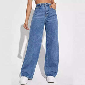Mejor Precio, Alta Calidad, Pantalones Cargo de Mezclilla de Peso Medio para Mujer, Tallas Grandes, Estilo Vintage, Ecológicos, Transpirables, Lavado a la Arena, Camuflaje, Ropa Urbana - Product Image 1