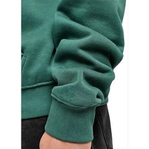 Factory Cotton Men’s French Terry Hoodie Stylish Oversized Heavyweight Screen Print Zip-Up Hoodie - Product Image 4