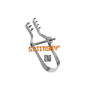 Retracteurs auto-retenus Satinsky Forceps ALM 4CM Microchirurgie Acier inoxydable Manuel Certifié CE Classe III Garantie 3 ans - Product Image 4