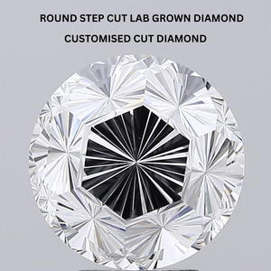 Diamant de laboratoire rond taille étagée antique certifié IGI 2CT 3CT 4CT 5CT DEF VVS HPHT CVD, diamant en vrac, approvisionnement en gros - Product Image 2