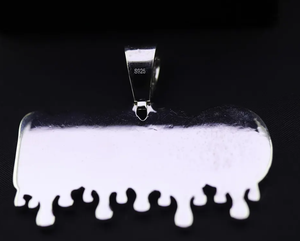 Pendentif personnalisé en moissanite, breloque couronne en argent sterling 925, micro-incrustation, bijoux hip-hop pour soirée - Product Image 2