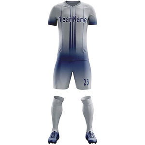 Conjunto de Entrenamiento Deportivo Personalizable de Fábrica, Uniforme de Fútbol, Corte Automatizado, Sublimación Personalizada para Equipos Deportivos - Product Image 5