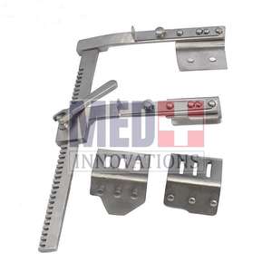 Burford Rib Retractor Med Innovations Puissance manuelle de haute qualité Deux paires de lames (47X62mm + 65X62 Mm) Épandage 200 mm - Product Image 6