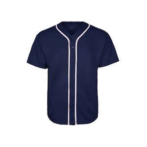 T-shirts de baseball en gros, impression par sublimation, design personnalisé, maillot de baseball - Product Image 3