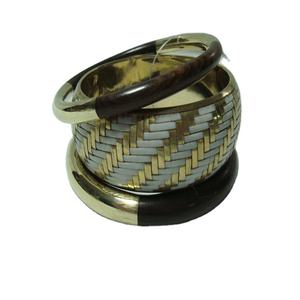 Bracelets traditionnels indiens en plaqué or de Style rajasthane pour les fêtes de mariage - Product Image 5