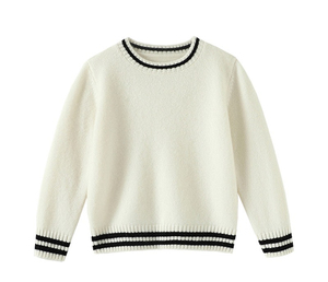 Suéter de Invierno para Hombre, Manga Larga, Hecho a Mano, Diseño Bordado, Tejido Transpirable, Antiencogimiento, Poliéster/Algodón, Logotipo Personalizado - Product Image 1