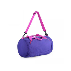 Black Polyester Sport <b>Duffel</b> <b>Bag</b> with Zipper Closure Large Capacity for Exercise Fitness Gym Yoga Travel Weekend Use - Product Image 5