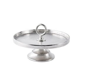 Support à gâteau en acier inoxydable de qualité supérieure, design élégant, pour mariage et présentation de desserts, fabriqué par un fabricant OEM. - Product Image 5