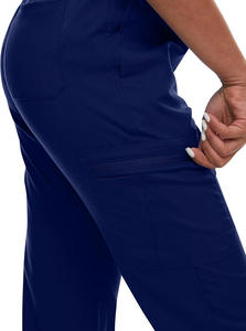Ensembles de blouses d'hôpital durables en tissu tricoté de haute qualité, sans couture, pour médecins et infirmières, vente en gros, logo personnalisé - Product Image 4
