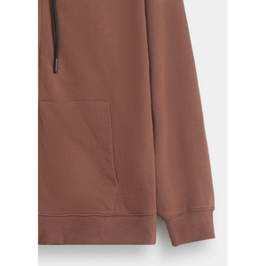 Sweat à capuche pour homme de qualité supérieure - 100% coton mercerisé respirant pour broderie de logo personnalisé - Product Image 5