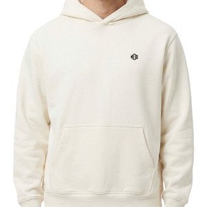 Sudaderas con Capucha de Felpa de Algodón Grueso para Hombre, Sudadera con Capucha Oversize para Hombre, Estilo Urbano Minimalista, Fabricación Personalizada en Blanco - Product Image 2