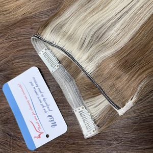 HOT TRENDING 100% Clip ondulado natural vietnamita de lujo de alta calidad sin desprendimiento sin enredos precio de fábrica listo para enviar - Product Image 3