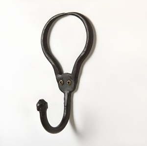Trending design Cast Iron Wall <b>Hook</b> With Vintage Country Farmhouse Look For Hanging <b>Coats</b> Scarves Hats And Other Home Essentials - Product Image 2
