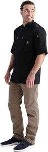 Chaqueta de Chef para Catering con Estilo Profesional y Cierre de Botones Fácil de Usar, Producción OEM de Fábrica 2026 - Product Image 5