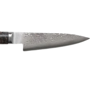 Cuchillos de Cocina Damasco con Mango Marrón Oscuro, Hoja de Acero Inoxidable Afilada, Cuchillos Profesionales para Cortar y Rebanar Carne - Product Image 2