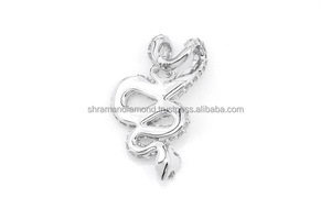 2025 Trending Unique 10K <b>Solid</b> <b>Gold</b> Moissanite Custom Attacking Snake Hip Hop Animal Jewelry Fine <b>Pendant</b> Trendy Unisex - Product Image 3