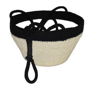 Pot de Jute écologique panier suspendu pas cher prix populaire naturel fait à la main au Bangladesh maison jardin décoration classique - Product Image 3