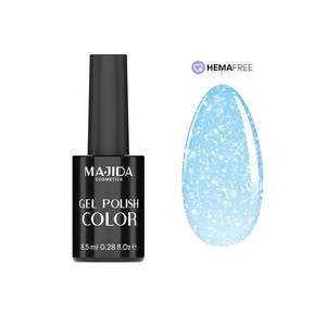 Vernis à ongles Majida Gel Polish Color 8,5 ml Bleu Sorbet Sans HEMA - Product Image 1