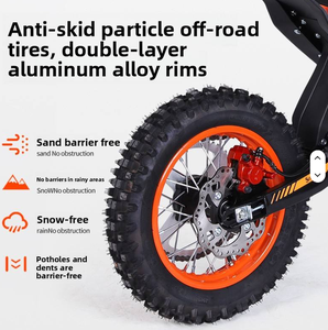 รุ่นใหม่ ปี 2026 48V 2000W สำหรับการแข่งขันกลางแจ้ง รถสำหรับผู้ใหญ่ ความเร็วสูง รุ่น Zxc-196 พร้อมการรับประกัน 2 ปี และห้องโดยสารลดเสียงรบกวน - Product Image 2