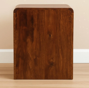 Table de chevet en bois de manguier de style européen pour chambre à coucher, décoration intérieure, hôtels, villas, fermes, appartements - Product Image 4