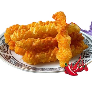 HALAL Vegetarian Crispy Fried Kali Kali Corn Snacks with Spicy Taste Low-Fat Made in Malaysia - Product Image 1