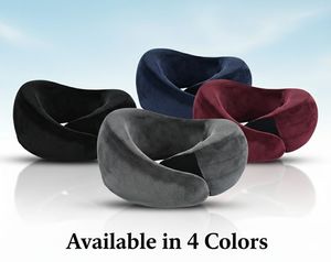 <b>Memory</b> <b>Foam</b> U-Shape Snack <b>Travel</b> <b>Pillow</b> for <b>Neck</b> Support | Portable Washable Ergonomic Cushion for Car Flight & Office OEM - Product Image 6