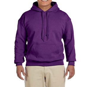 Sudaderas con capucha personalizadas para hombre al por mayor, Jersey térmico de algodón 100% de alta calidad, ropa de calle Unisex, sudaderas con patrón sólido - Product Image 5