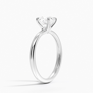 Bague BOJ 0146 en argent 925, taille coussin, sertissage à griffes Manon, solitaire, diamant 2 carats, couleur D, VVS1, Moissanite GRA, prix bas, en promotion - Product Image 2