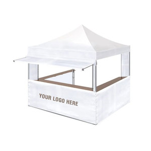 Carpa Plegable Personalizada de Malla Transpirable de Secado Rápido para Eventos, 10x10 pies, con Impresión de Logotipo Frontal, para Promociones al Aire Libre - Product Image 3