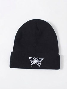 ZEDDISH CLOTHING Customized Solid Color 100% Wool Knitted Beanie Winter Hats for Men Women High Quality Ribbed Knit 48-50cm Head - Product Image 2